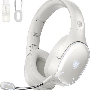 Auriculares Inalámbricos para Juegos con Micrófono